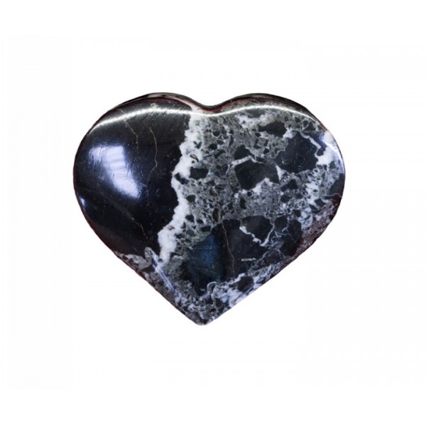 Mini urn hart marmer 